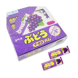 【三太郎の日限定クーポン付き！】ぶどう フーセンガム 40付 コリス　美味しい　人気　業務用　箱買い　大人買い　イベント　縁日　お祭