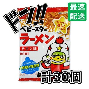 ベビースターラーメン ミニ チキン (30個入) おやつカンパニー　駄菓子 スナック 箱買い まとめ買い　味付け　いろいろパック　いろんな