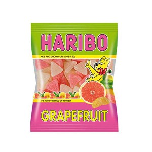 【三太郎の日限定クーポン付き！】ハリボー グレープフルーツ HARIBO 200g×5個　サプライズ　限定　美味しい　業務用　アソート　おすす