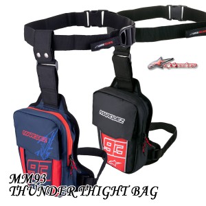 alpinestars MM93 THUNDER THIGH BAG/6108322 MM93 MotoGPライダーマルクマルケス選手とのコラボモデル。 /アルパインスターズ