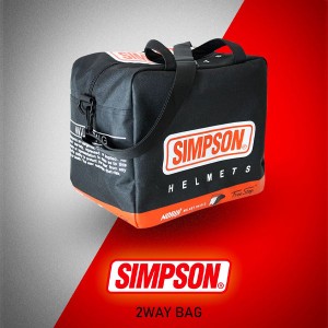 SIMPSON　2WAY BAG(ﾍﾙﾒｯﾄﾎﾞｯｸｽﾃﾞｻﾞｲﾝ) ショルダーバッグ・ボストンバッグ /シンプソン