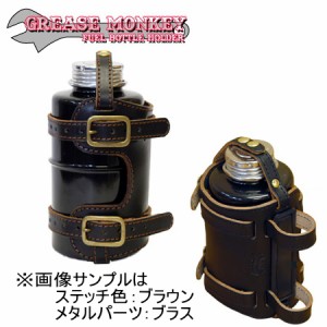 ★ガソリン携行缶付き！★ ラフテール グリースモンキー フューエルボトルホルダー Rough Tail Leather Works GREASE MONKEY FUEL BOTTLE