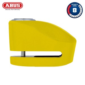 ABUS  275 Alarm lock Yellow  アラームON/OFFが選べる2WAYアラームディスクロック /アブス