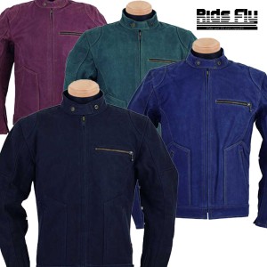 ★送料無料★RidsFly RFVL-2001/D SINGLE RIDERS LEATHER JAC ウォッシャブル レザー シングルライダース レザージャケット デニムのよう