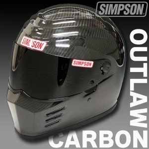 ★送料無料★シンプソン アウトロー カーボン バイク用フルフェイスヘルメット SIMPSON OUTLAW CARBON