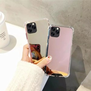 iPhone ミラー スマホカバー iPhone12 iPhone12 mini iPhone12 Pro iPhone12 Pro Max スマホケース  鏡ケース 鏡面ケース 鏡 背面ミラー 