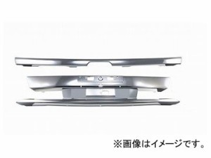 ジェットイノウエ メッキフロントバンパー センター 510541 入数：上下セット ヒノ 4t 17レンジャー 標準車 幅広ロングタイプ 2017年05月