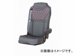 ジェットイノウエ COMBI車種別シートカバー 黒/赤糸 595346 ヒノ 17プロフィア 高機能シート用 AT車・MT車 2017年05月〜