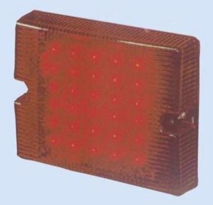 小糸製作所/KOITO LEDシグナルランプ 12V 赤色LEDタイプ 点滅発光仕様 SLEK12RT1 入数：1個