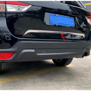 ABS クローム リア ドア テール ゲート トランク テールゲート トリム カバー ステッカー 適用: スバル フォレスター SK 2019 タイプ002 