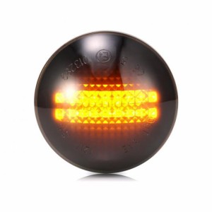 AL 2ピース LED ダイナミック サイド マーカー ウインカー シーケンシャル ライト アンバー 適用: ランド レンジ ローバー/ROVER L322 20