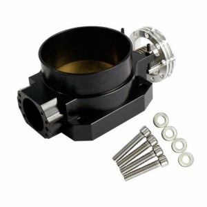 スロットル ボディ アルミニウム インテークマニホールド インテーク マニホールド スロットル 適用: 日産 TB025 85mm ブラック・シルバ