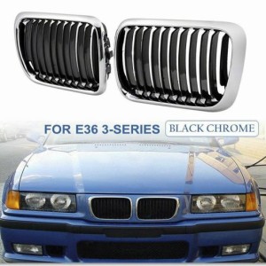 E36 グリル ブラック フロント バンパー グリル 適用: BMW E36 3 -シリーズ 318i 323i 328i M3 1997-1999 タイプ001 AL-JJ-4576 AL