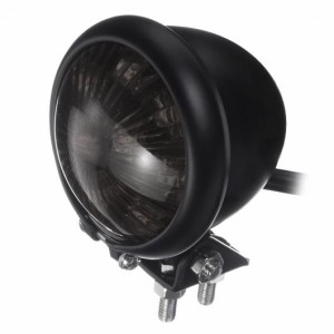 ユニバーサル オートバイ レッド 12V 15W LED 調整可能 カフェ レーサー スタイル ストップ テールライト モーターバイク ブレーキ リア 