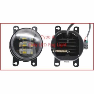 2ピース LED エンジェルアイ DRL 適用: ホンダ CR-V IV CRV CR V 2012 2013 2014 LED フォグライト 2色 LED フォグ LED DRL・LEDフォグラ