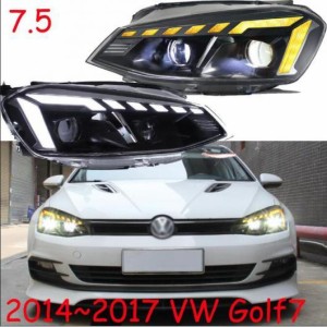 2ピース バンパー ヘッドランプ ゴルフ7 ヘッドライト 2014-2017 オールインLED DRL ライト フォグ タイプ001 VW ゴルフ7 2014-2017 HID 