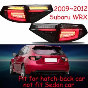 ハッチ-バック WRX テール ライト 適用: 2008-2014 テールライト LED ランプ リア トランク スモーク レッド スバル WRX 2008-2012 ハッ