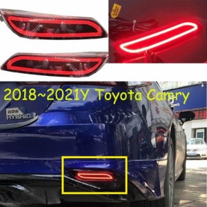 ビデオ 2018-2021 バンパー テールライト オーリオン カムリ リバース ブレーキ LED テールランプ ライト フォグ LED テールライト トヨ