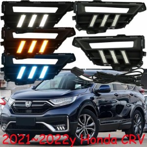 バンパー ヘッドライト 適用: ホンダ CR-V CRV デイタイム ライト CR V 2021-2022 DRL LED ヘッドランプ フォグ ホワイト イエロー ブル