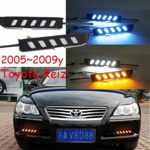 ダイナミック 2005-2009 バンパー 適用: トヨタ レイツ/マークX デイタイム ライト マーク X LED DRL ホワイト イエロー ブルー トヨタ 