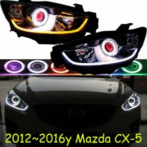 CX5 ヘッド ランプ 適用: マツダ CX-5 ヘッドライト 2012-2016 CX 5 BI-キセノン ヘッドランプ LED テールライト 2ピース ヘッドライト 