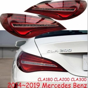 1ピース バンパー テールランプ 適用: メルセデス ベンツ W117 テールライト 2014-2019 CLA180 CLA200 CLA300 LED リア ライト 1セット 2