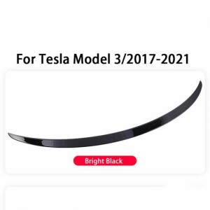 適用: テスラ/TESLA モデル 3 2017-2021 スポイラー ABS カーボンファイバー ウイング リア トランク リップ ウイング リア トランク ス