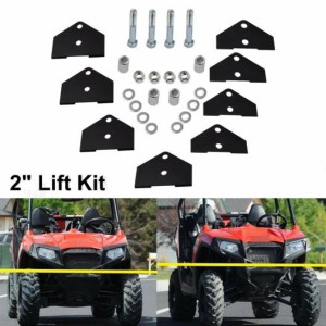 AL 2インチ フロント リア フル リフト キット サスペンション マウント ブラケット 適用: UTV ポラリス RZR 800 EFI モデル 2008-2014 