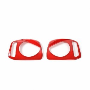ステッカー 適用: スズキ ジムニー 2007-2017 ABS フロント フォグライト ヘッドライト ランプ 保護 カバー ステッカー スズキ ジムニー 