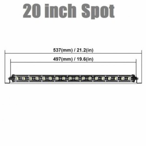 1ピース スーパー ブライト 6D レンズ 7/13/20インチ 30W 60W 90W LED ワーク ライト バー 4X4 オフロード LED ワーク ライト 適用: トラ