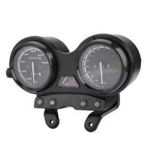 12V オートバイ タコメーター スピードメーター メーター ゲージ モト タコ インストルメント 時計 ケース 適用: ヤマハ YBR 125 デジタ