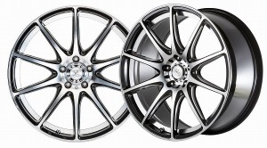 5ZIGEN/5次元 D-EURO SPORT ホイール ブラックポリッシュ 19インチ×9J＋38 5H114.3 入数：1台分(4本)