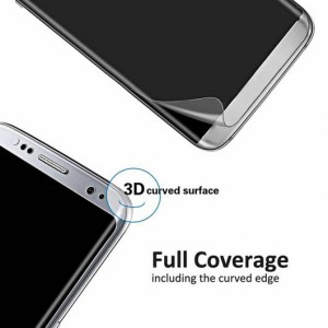 AL 2 ピース 前面 背面 フル スクリーン カバレッジ サムスン Galaxy Note8 S6 S7edge プラス プロテクターフル カバー TPU フィルム グ