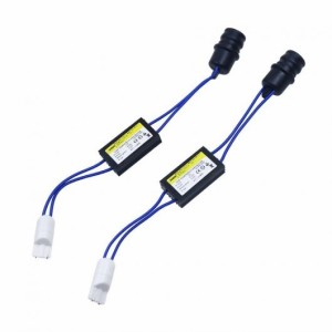 キャンセラー T10 W5W LED カー CAN-BUS ケーブル ワーニング デコーダ 501 192 168 ライト エラーなし OCB 負荷抵抗 2ピース AL-AA-5829