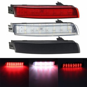 LED テール ブレーキ バンパー リフレクター 日産 ジューク ムラーノ インフィニティ FX35 FX37 FX50 リア 駐車 ストップライト 選べる3