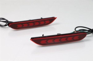 AL 多機能カー LED リフレクター ランプ テール リア バンパー ブレーキ 日産 ティアナ アルティマ 2019 2020 AL-BB-0456