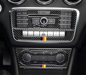車用内装パーツ 適用: メルセデスベンツ W169 W245 W117 W156 Aクラス Bクラス CLA GLA CD エアコン コントロール パネル カバー トリム 