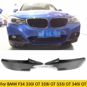 車用外装パーツ F34 カーボンファイバー フロント バンパー リップ サイド スプリッタ エプロン 適用: BMW F34 320i GT 328i GT 335i GT 