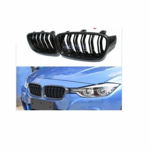 車部品 カーボンファイバー フロント フード キドニー グリル グリル 適用: BMW 3シリーズ F30 F31 M3 AL-EE-2264 AL