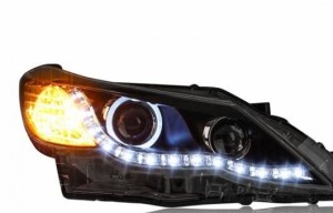 ヘッドランプ 適用: トヨタ マーク X LED ヘッドライト 2010-2012 レイツ/マークX DRL デイタイムランニングライト バイキセノン HID 430