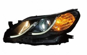 適用: トヨタ マーク X ヘッドライト 2012 LED ヘッドランプ DRL プロジェクター H7 HID バイキセノン レンズ 4300K〜8000K 35W・55W AL-