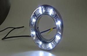 適用: トヨタ RAV4 2012-2013 LED DRL フォグ ランプ デイタイムランニングライト 高光度 ガイド AL-HH-0424 AL