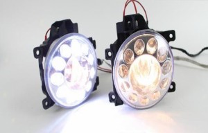 適用: トヨタ RAV4 2012-2013 LED DRL 高光度 ガイド フォグ ランプ デイタイムランニングライト AL-HH-0636 AL