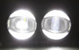 デイタイムランニングライト 適用: 日産 セレナ LED フォグ ライト オート エンジェル アイ フォグランプ DRL ハイ＆ロー ビーム 6000K 3