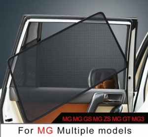 ウインドウ サンシェード メッシュ シェード ブラインド カスタム 適用: MG GS ZS MG GT MG3 MG5 MG6 2 フロント サンシェード・2 リア 