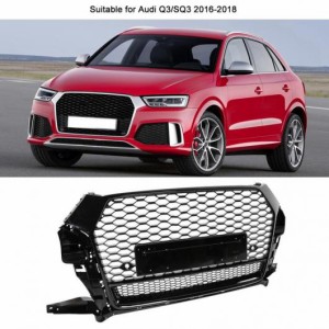 フロント バンパー グリル センター グリル 適用: アウディ/AUDI Q3/SQ3 2016 2017 2018 AL-JJ-0192 AL