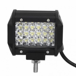 AL 24LED 4 列 72W LED 車両 ワーク ライト IP67 防水 SUV ヘッドランプ ストロボ ライト LED ライト バー AL-JJ-8389