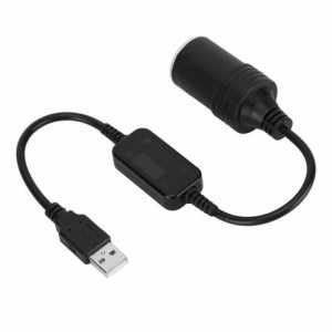 AL 5V 12V USB シガーソケット ソケット コンバータ アダプタ オス メス USB ライター タバコ 自動車 AL-JJ-8709