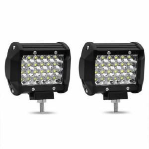 4インチ LED ライト ワーク バー 投光ランプ スポット コンボ ビーム 4 LED ドライビング ワーキング ランプ フォグ ライト 12V 24V トラ