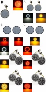 2輪 AL オートバイ バレット ウインカー インジケーター ライト ランプ 1156 1157 LED ライト 適用: ツーリング スポーツスター グライド